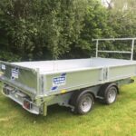 Remorque Tribenne et Plateau Ifor Williams