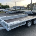 REMORQUE PORTE ENGINS HENRA TYPE MT 350X150 PTAC 3500KG