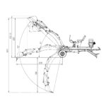 Pelle rétro pour quad avec moteur à essence 15 CV – Image 8