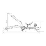 Pelle rétro pour quad avec moteur à essence 15 CV – Image 10